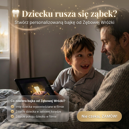 Wróżka Zębuszka - Spersonalizowany Film (dla dziecka)